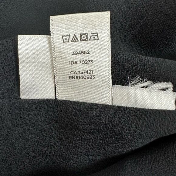 Loft Women's Size 6 Halter Strap Midi Dress Solid Black Racerback Minimalist LBD - Picture 5 of 8